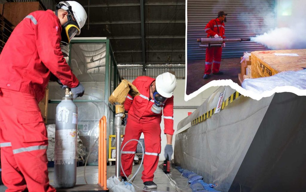 fumigasi pallet fumigation
