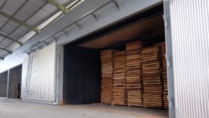 Heat Treatment with Kiln Dry Preventing Insects in Wooden Pallets