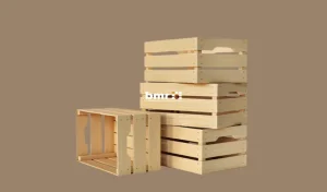 wooden crate