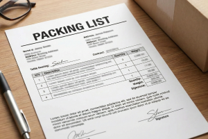packing list ekspor